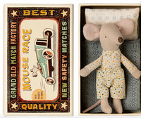 Maileg Little Brother Mouse In A Box