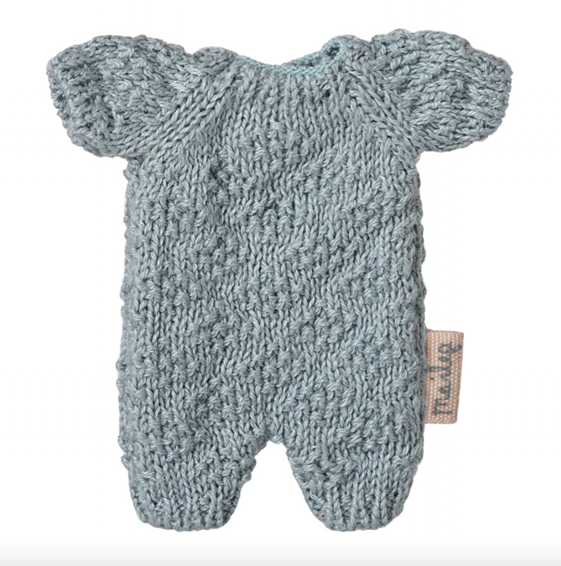 Baby Bunny & Rabbit Knitted Micro Suit - Blue