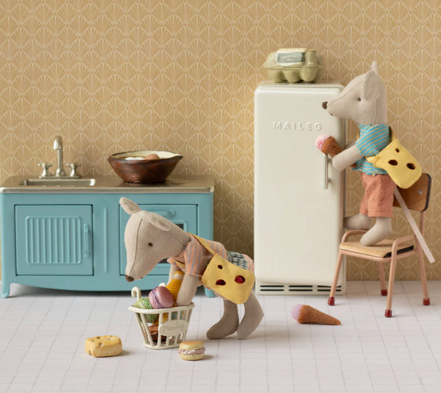 Maileg Little Brother Mouse With Bag