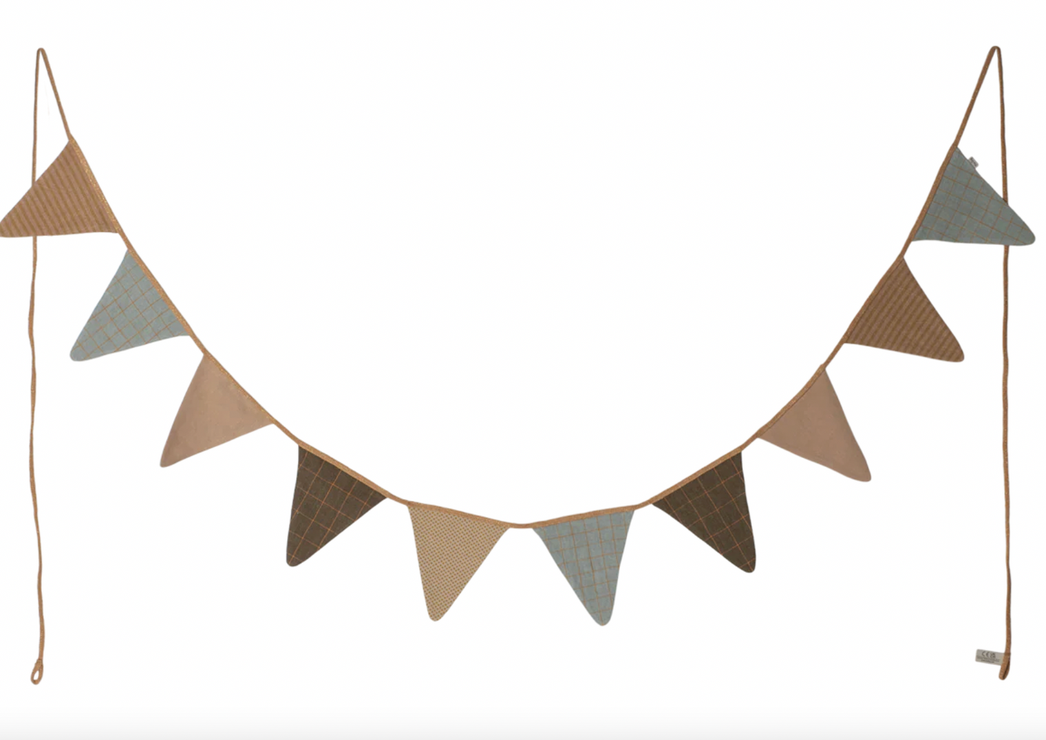 Maileg Garland, Ocher- 10 Flags