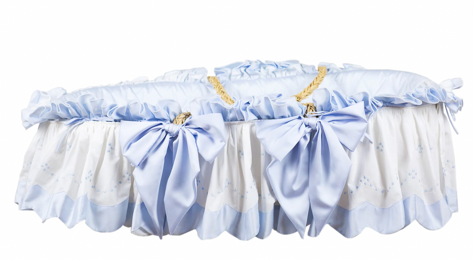 Blue Moses Basket