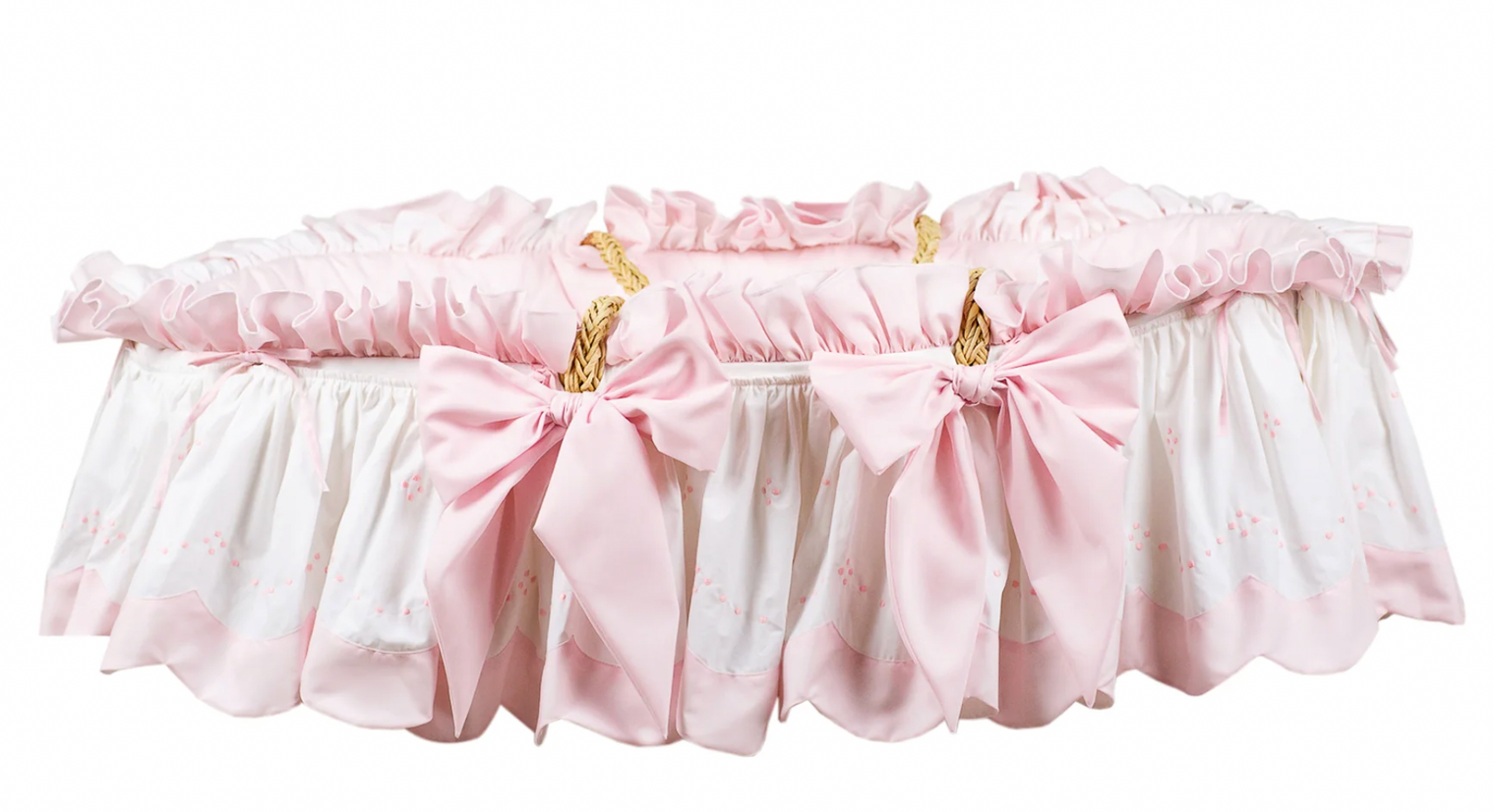 Pink Moses Basket