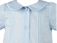 Trevor Train Layette Gown