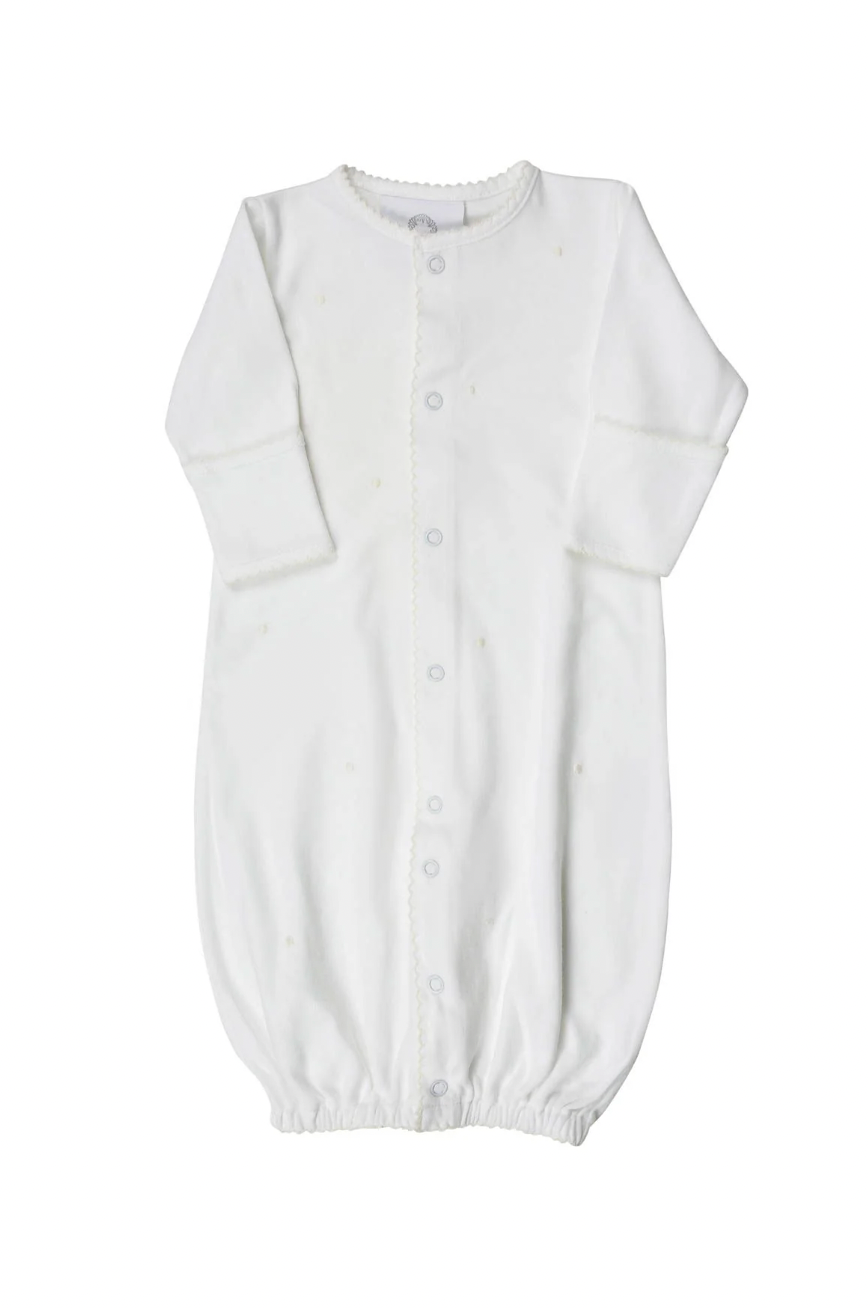 Scallop Dot Converter Gown