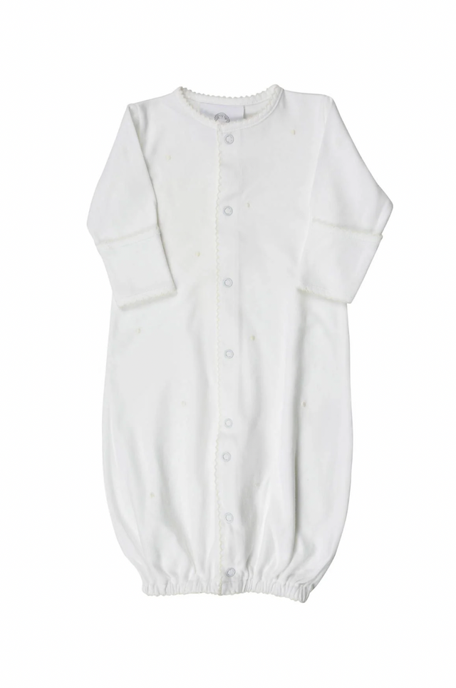 Scallop Dot Converter Gown