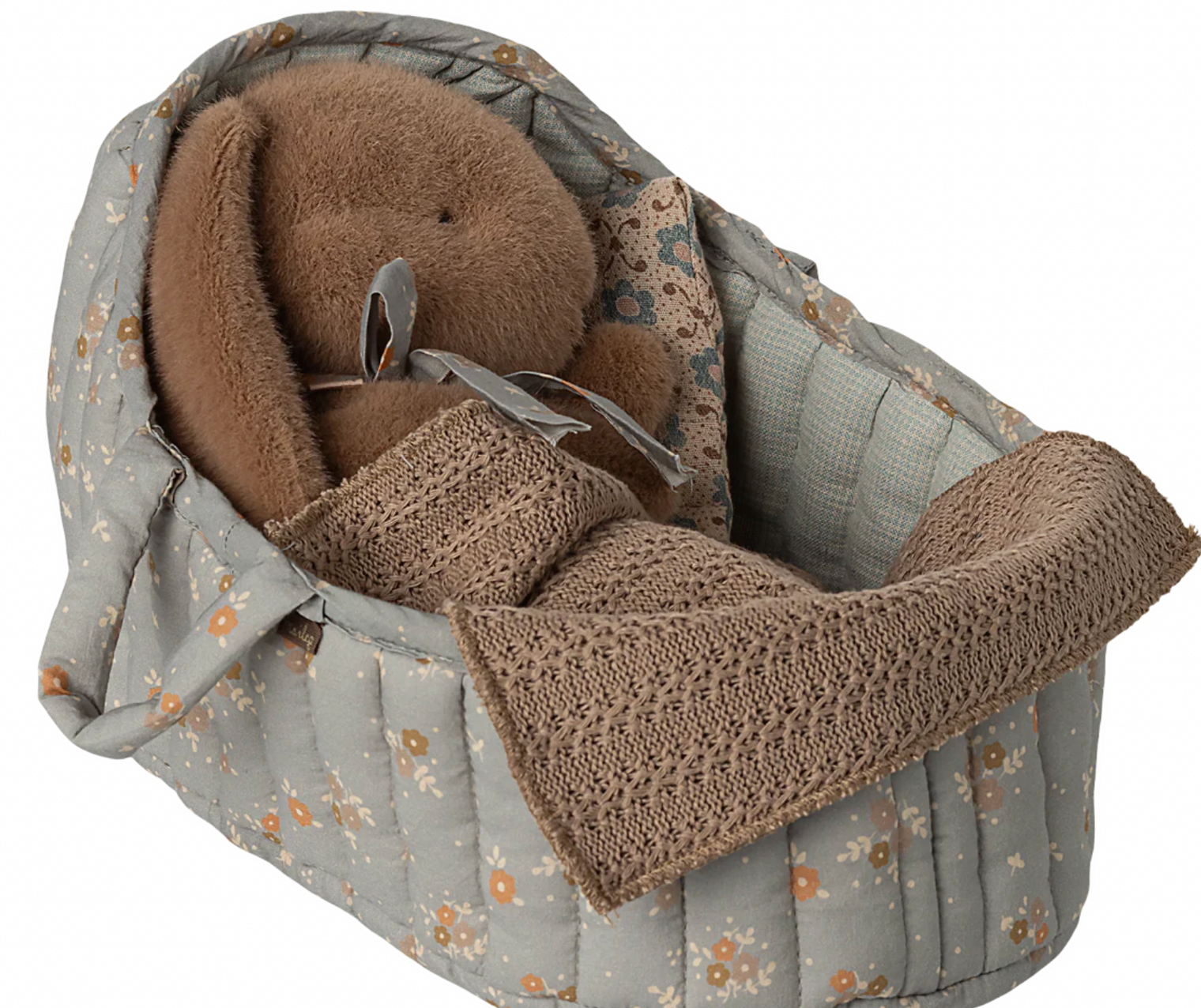 Maileg Carry Cot- Large BLUE