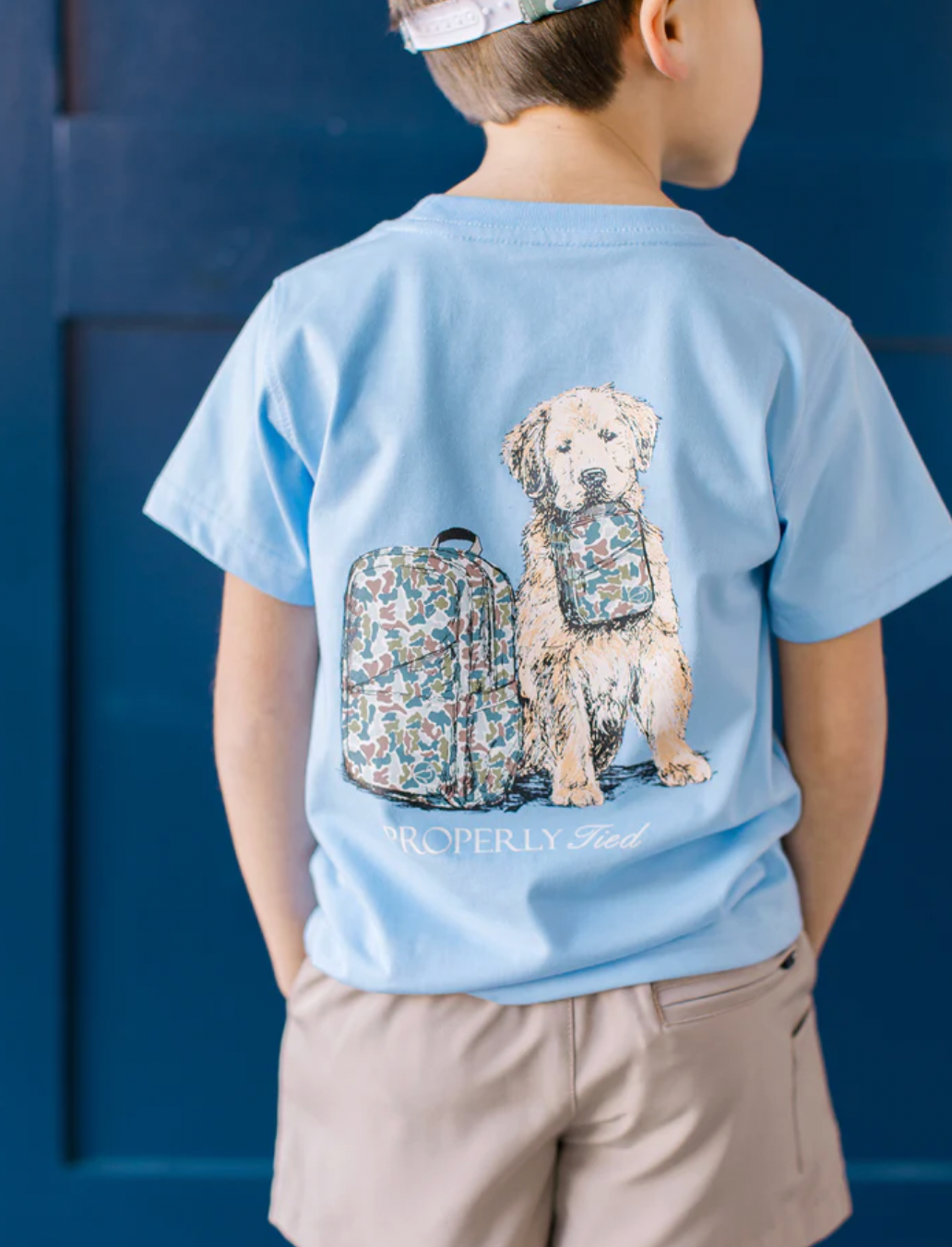 Boys Study Buddy SS Light Blue