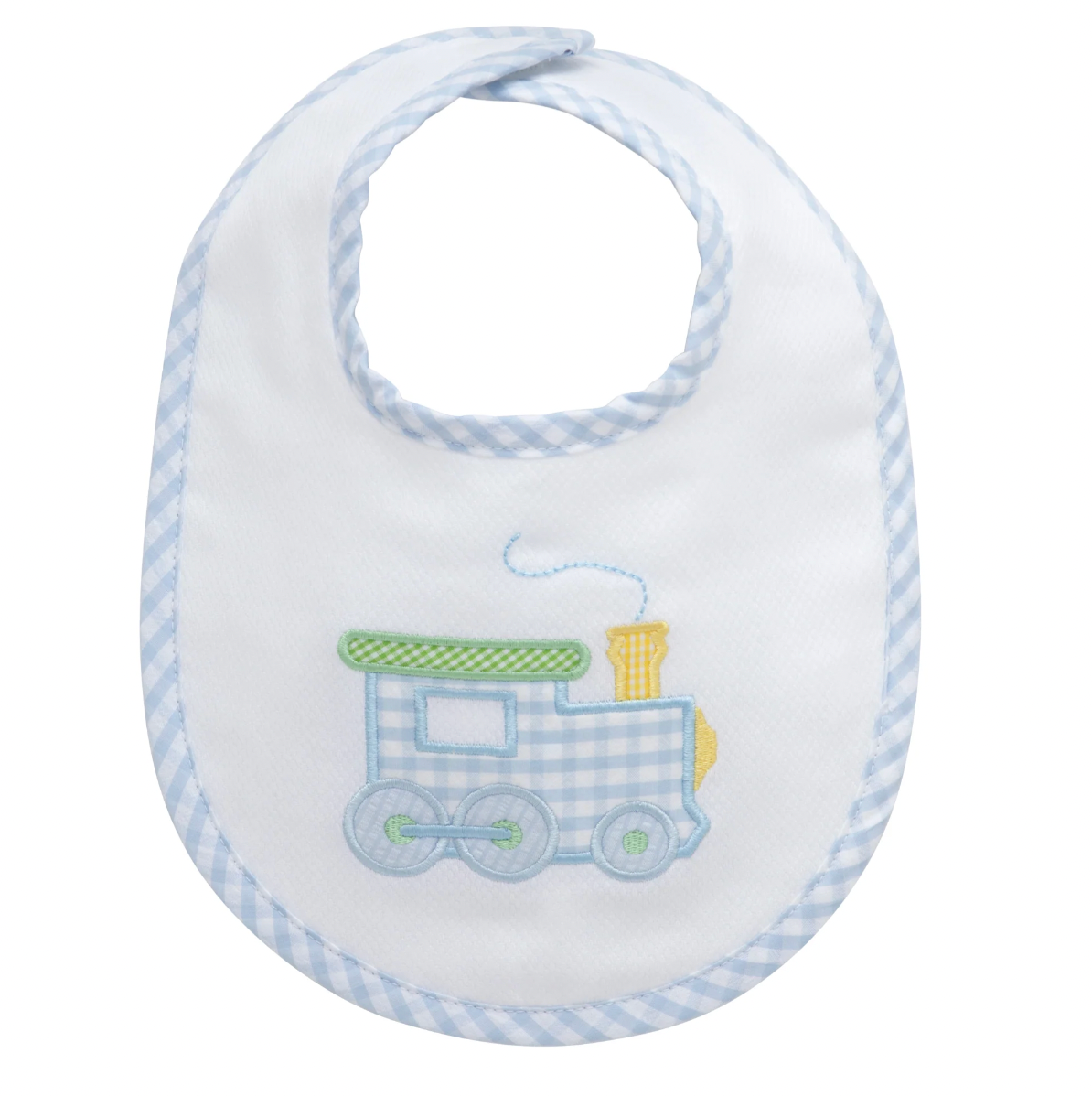 Train Applique Basic Bib