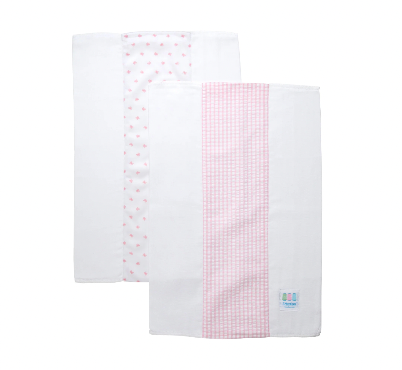 Bow Set of Two Burps, Pink