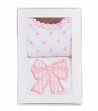 Bow Basic Bib & Burp Boxed Set