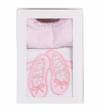 Ballet Basic Bib & Burp Box Set