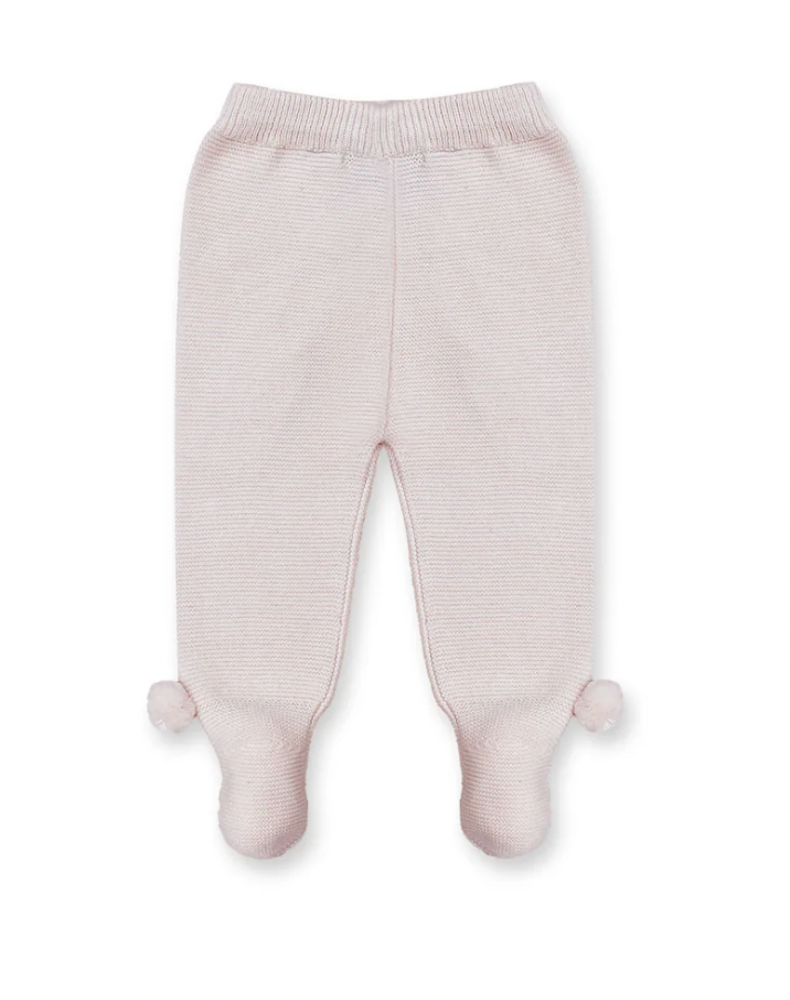 Pom Pom Knitted Pant Brest, Pink