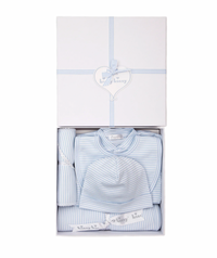 Simple Stripes Blue 5PC Gift Set