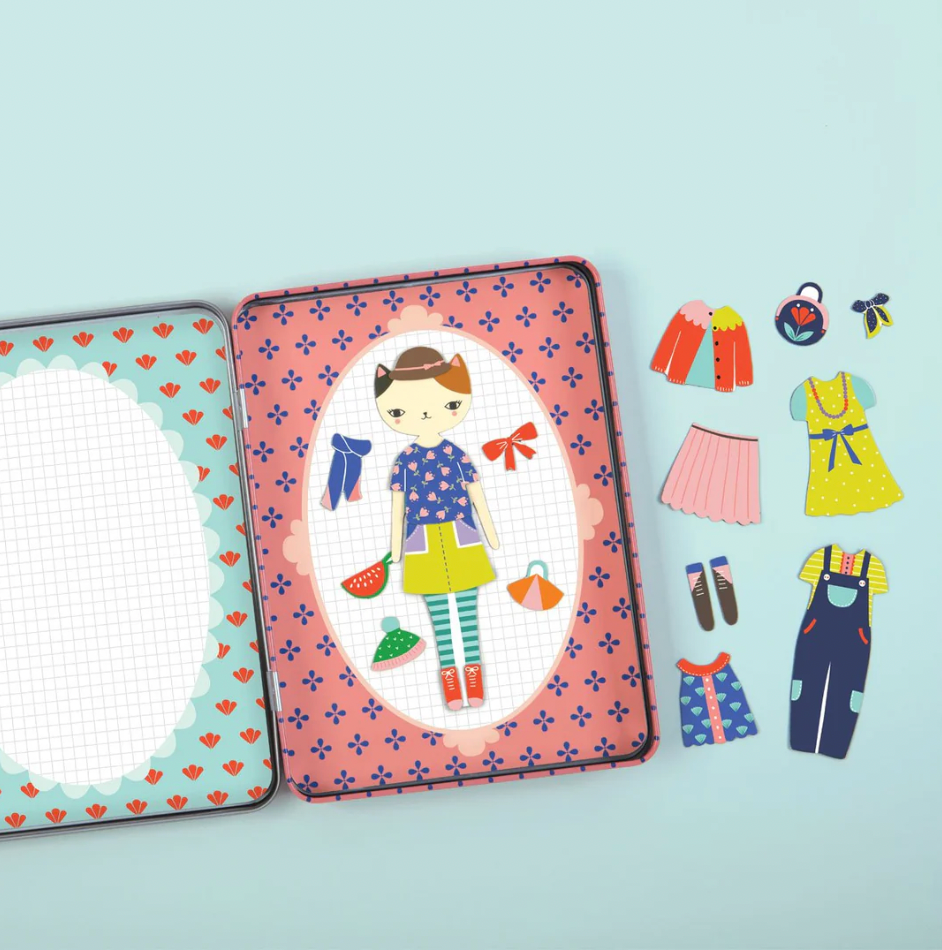 Cat Fashion Magnetic Dress Up