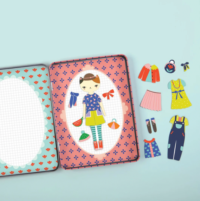Cat Fashion Magnetic Dress Up