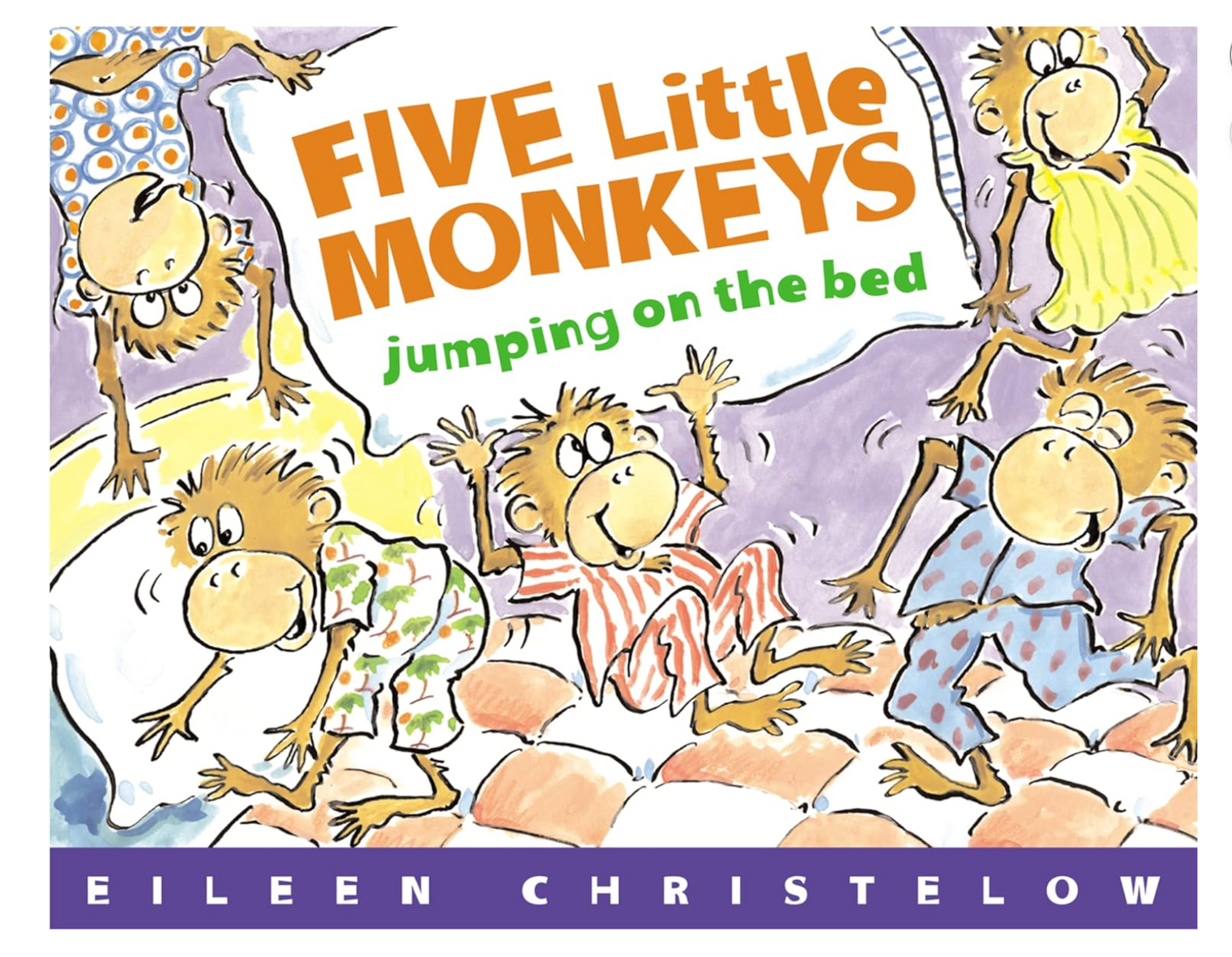 5 Little Monkeys Jumping on the Bed