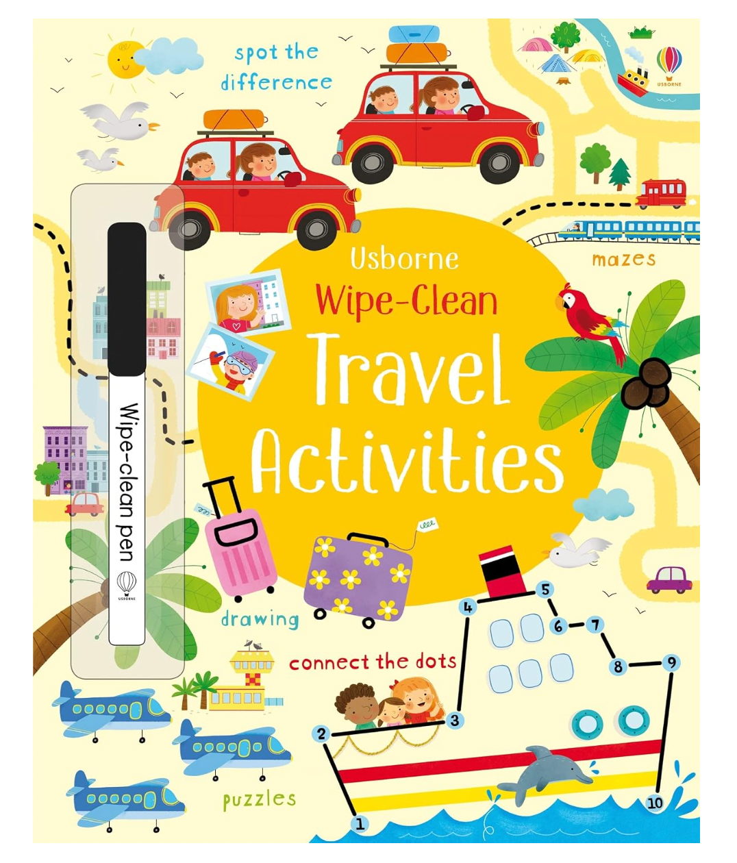 Wipe Clean Travel Activities
