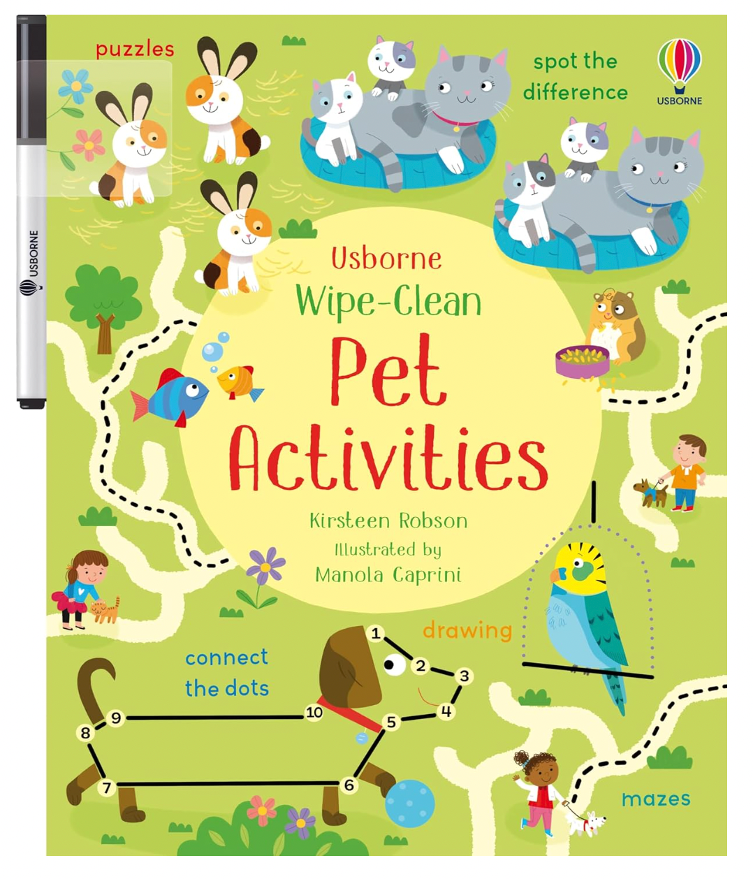 Wipe Clean Pet Activities