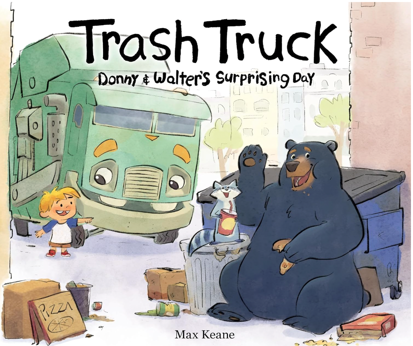 Trash Truck Donny and Walter’s Surprising Day