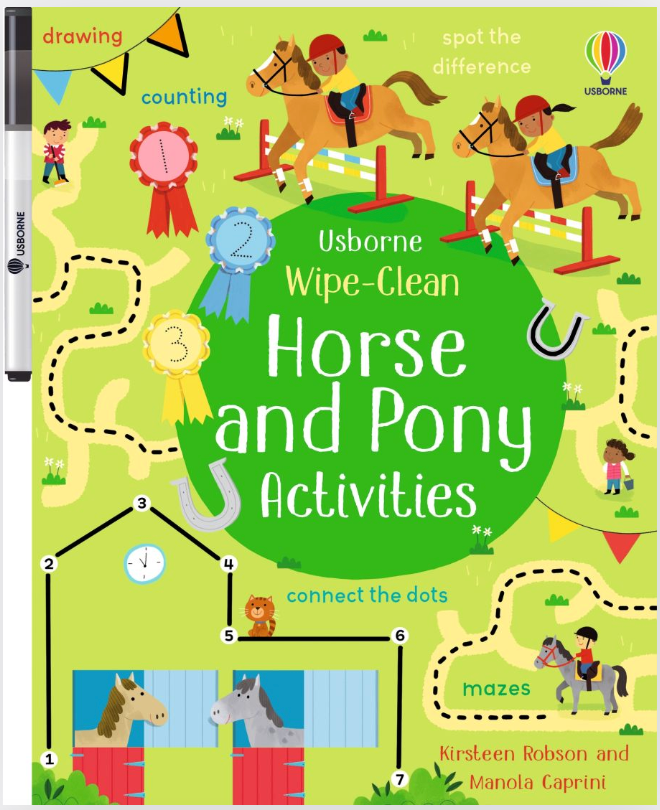 Wipe Clean Horse and Pony Activities