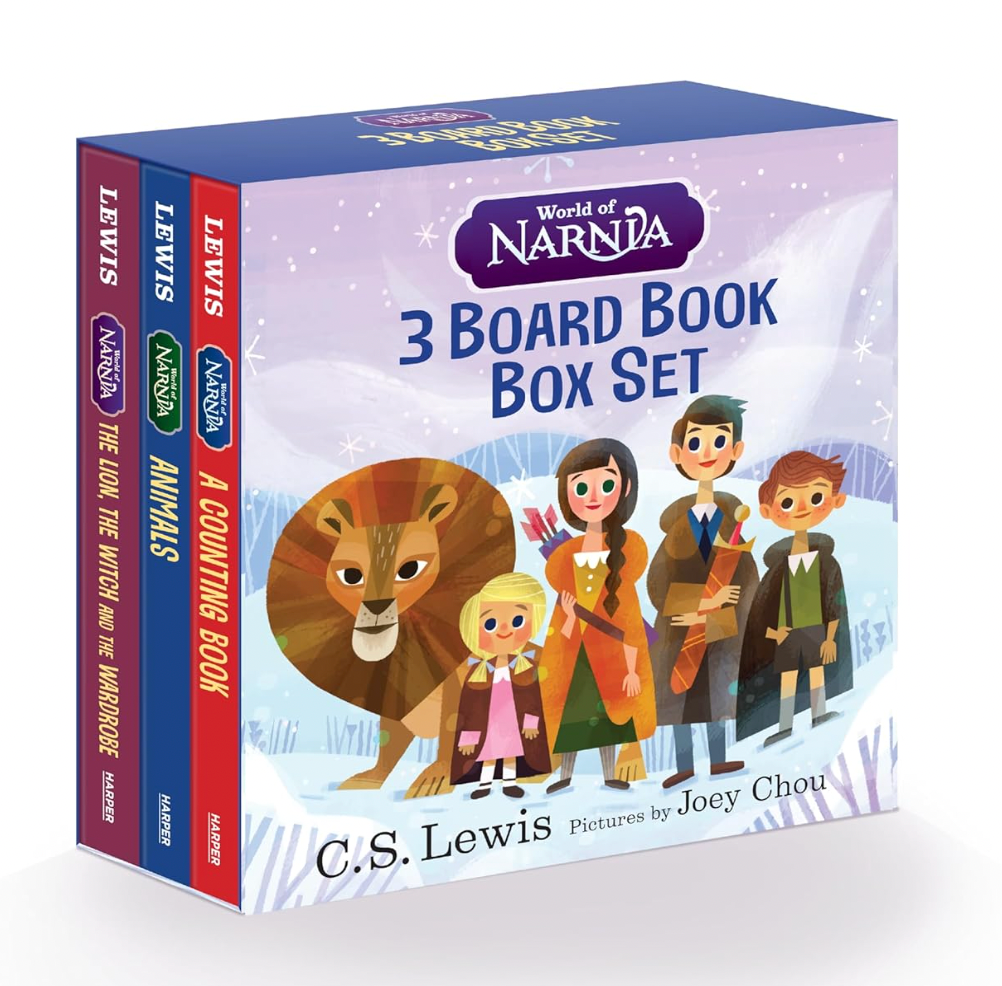 World of Narnia 3 Board Book Box Set