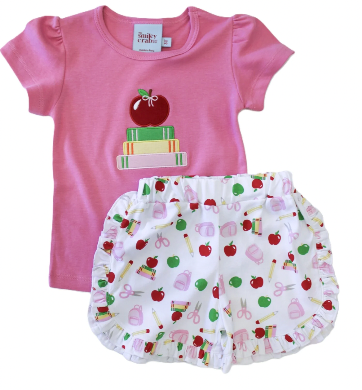 School Print Shorts
