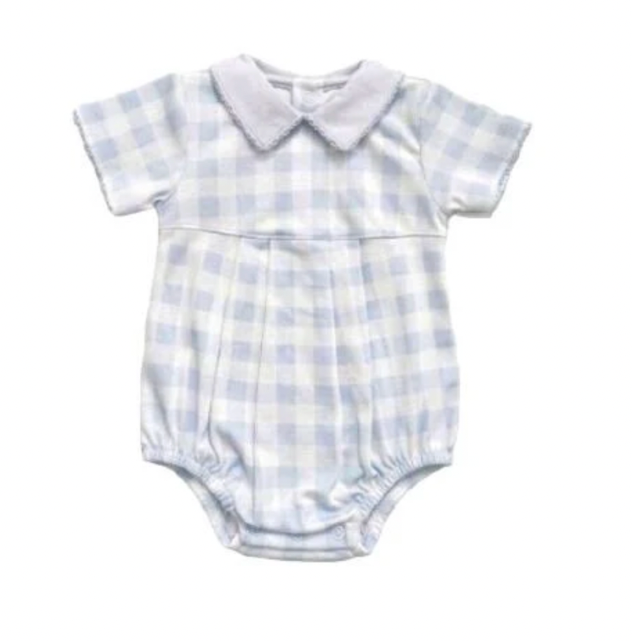 Vichy Boy Romper