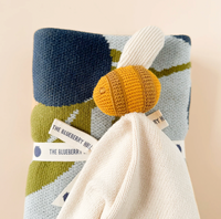 Organic Cotton Bee Lovey