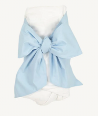 Bow Swaddle - Buckhead Blue