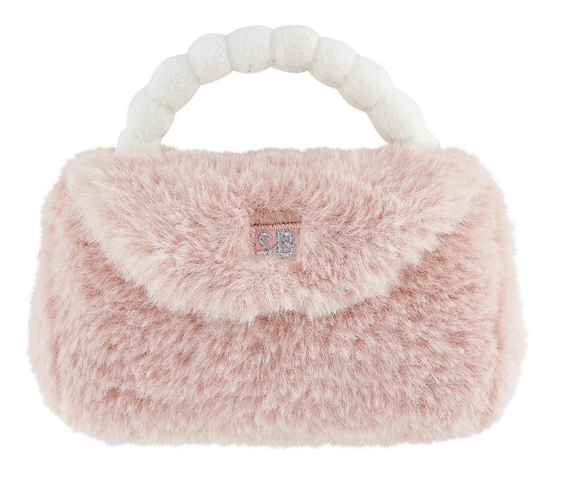Plush Rattle Purse Toy