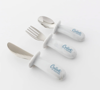 Silicone and Stainless Steel Toddler Utensil Set