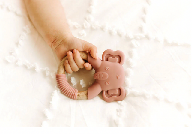 Elephant Silicone Teether
