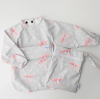 The Grayson Long Sleeve Bib - Sweetheart Bows