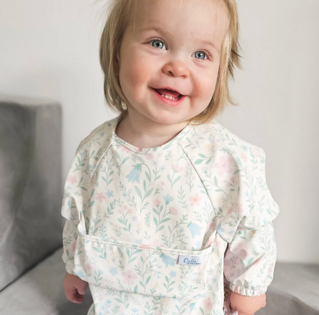 The Grayson Long Sleeve Bib - Wildflower Dreams