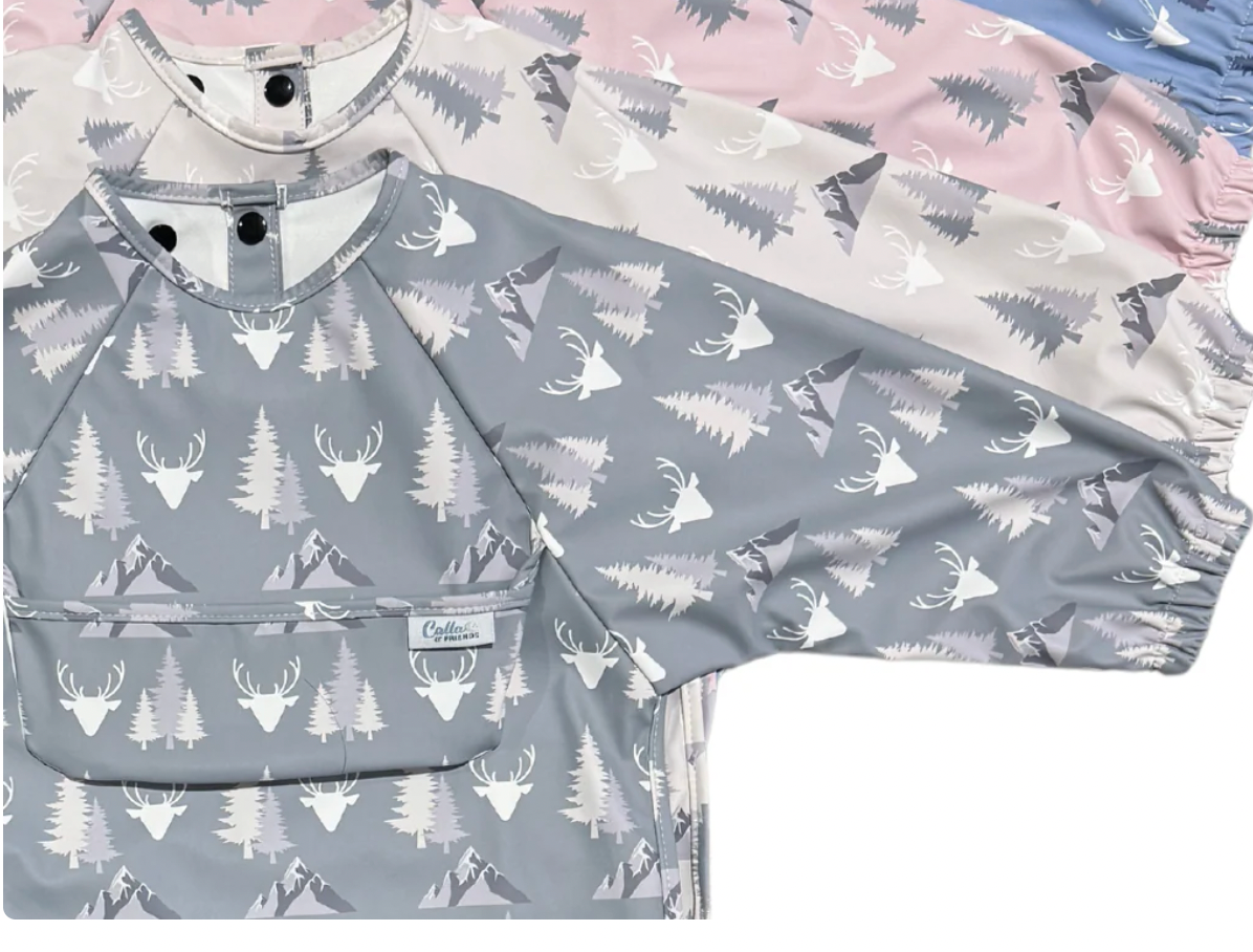 The Grayson Long Sleeve Bib - Mountains