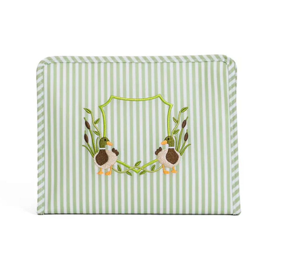 Roadie Large Zip Pouch - Pimlico Duck Sage