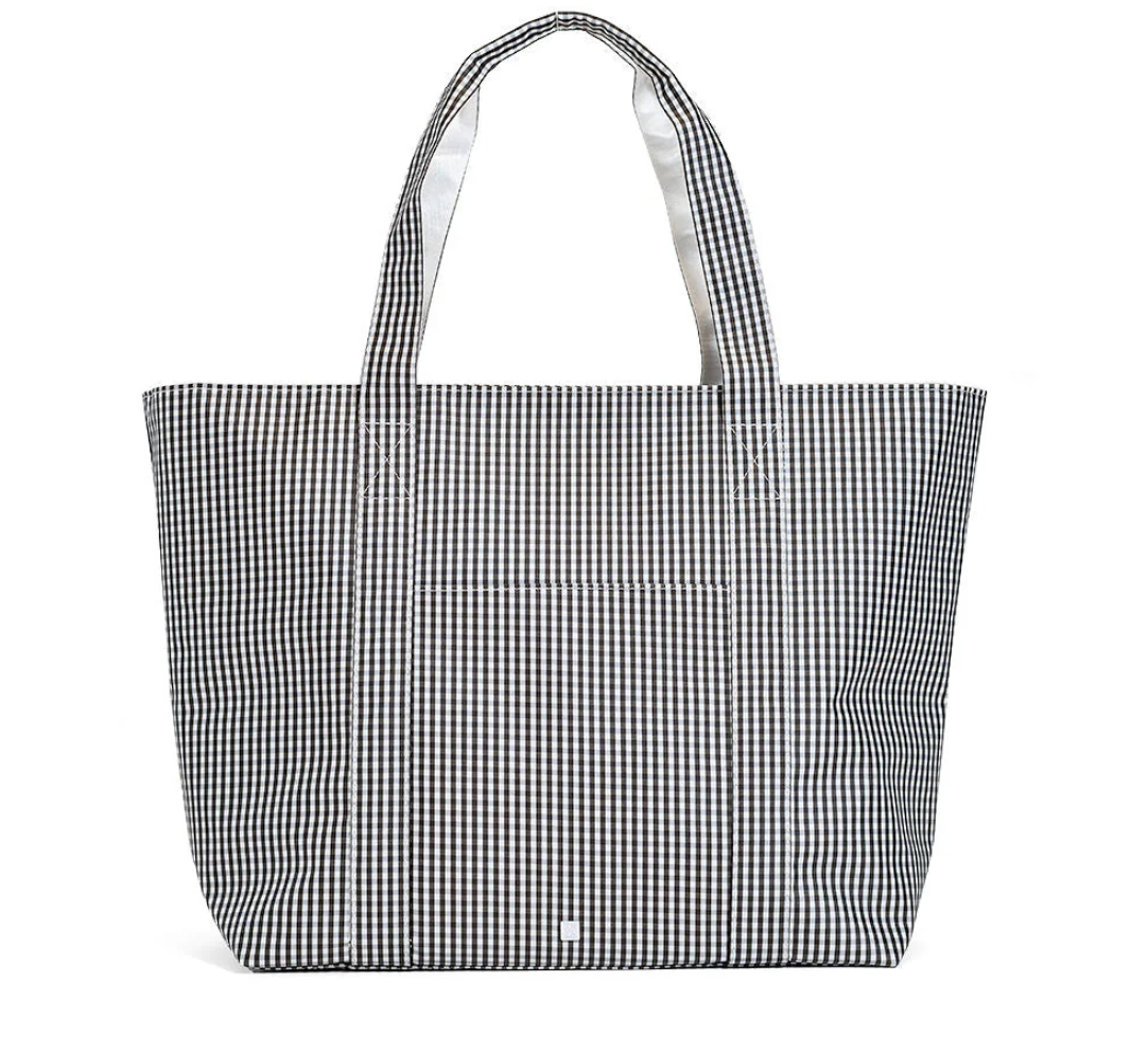Jumbo Tote - X-Large - Gingham Black