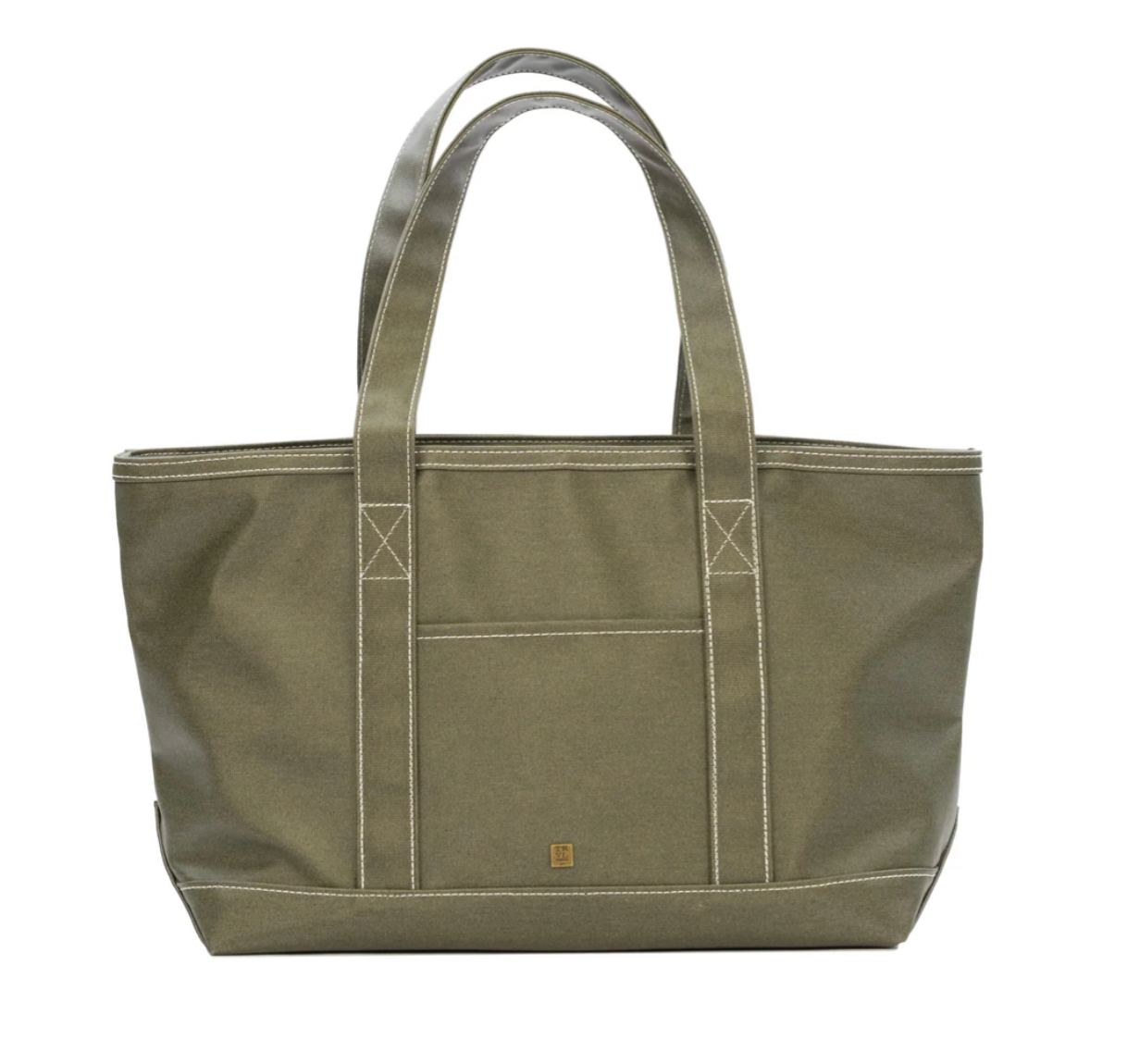 Medium Tote - Coated Canvas - Olive