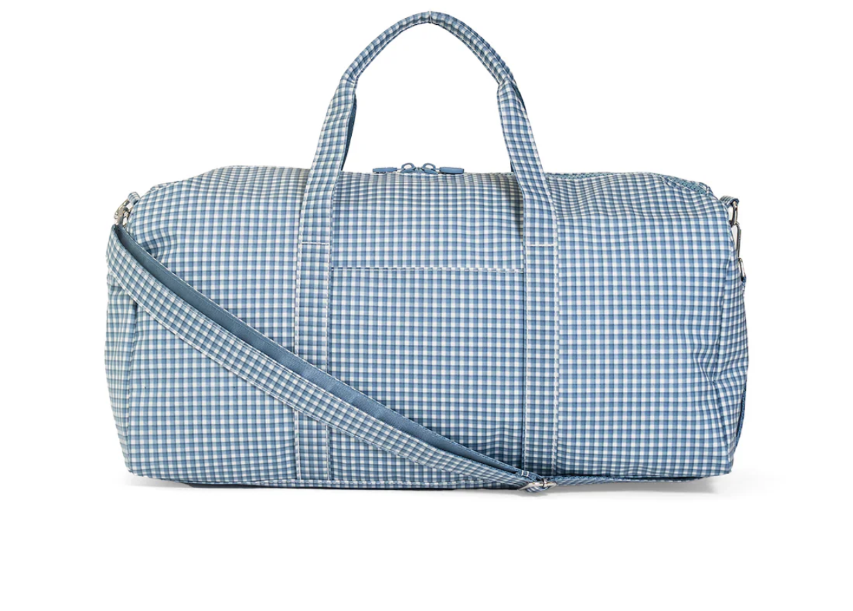 XL Weekender Duffle Bag - Rodeo Check Indigo