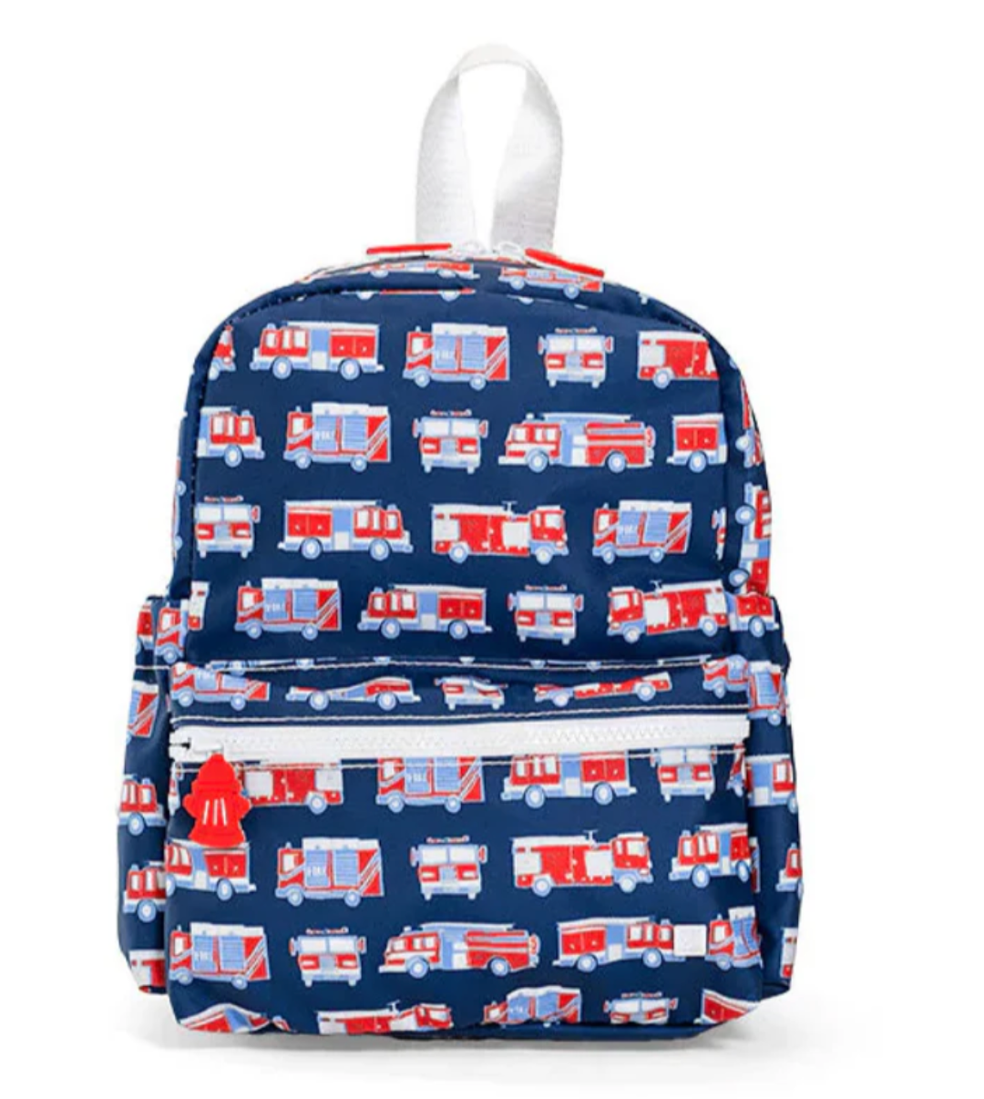 Mini Backer Backpack - Fire Engines