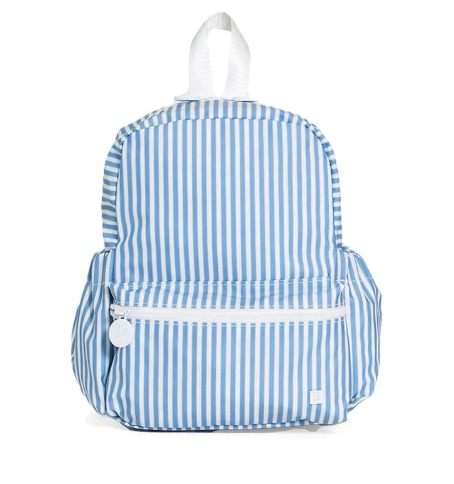 Mini Backer Backpack - Pimlico Stripe Chambray