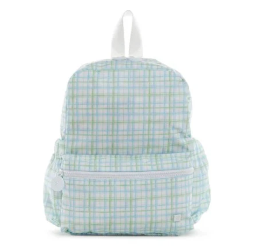 Mini Backer Backpack - Classic Plaid Green