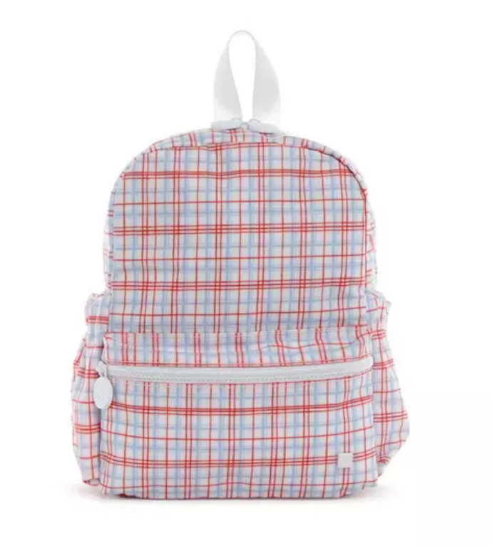 Mini Backer Backpack - Classic Plaid Red