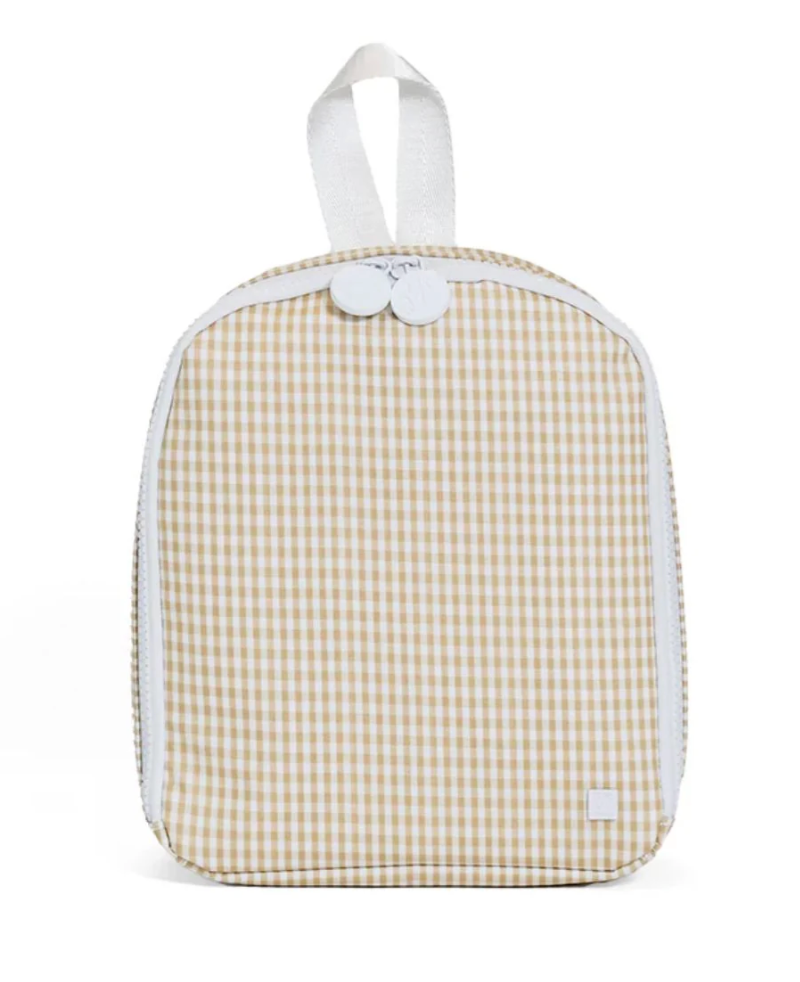Bring It Lunch Bag - Gingham Khaki