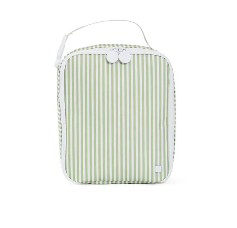 Take Away Insulated Lunch Bag - Pimlico Stripe Sage