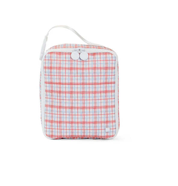 Lunch Box - Classic Plaid Red