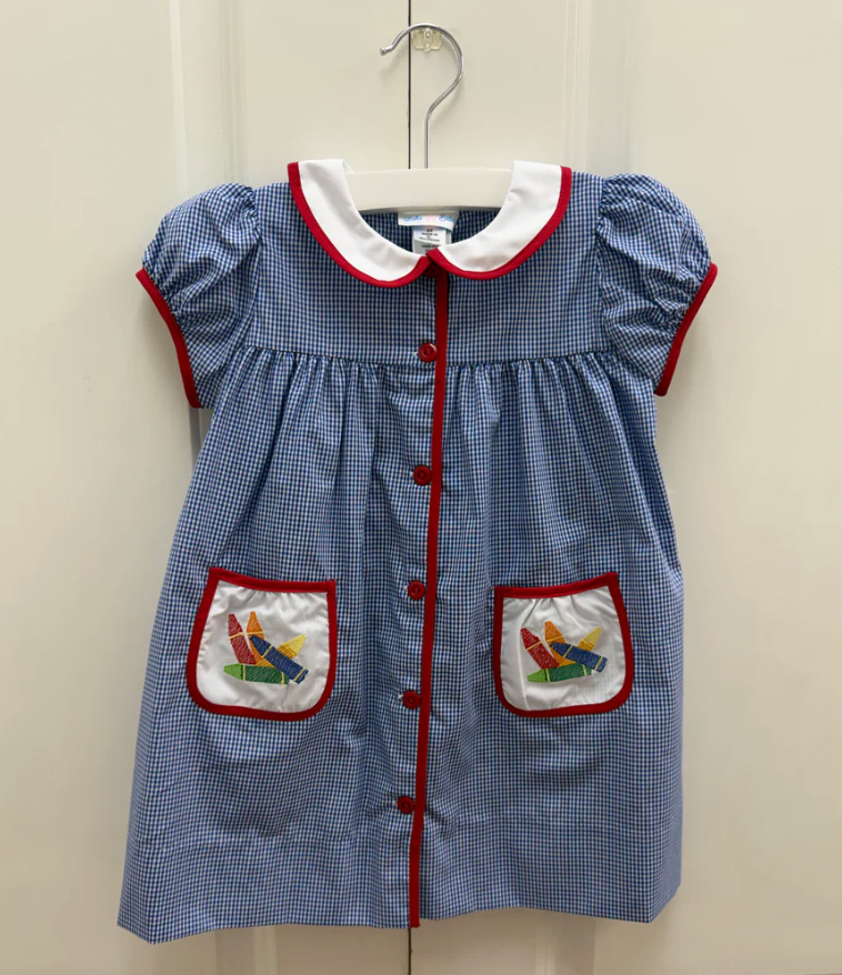 Open Front Dress w Pocket