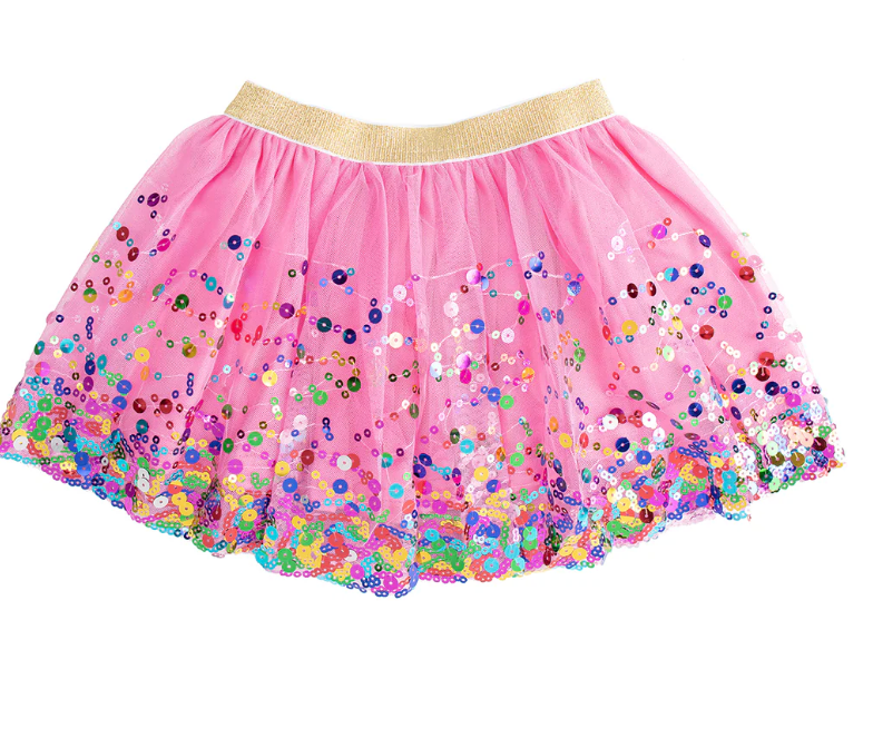 Raspberry Confetti Tutu