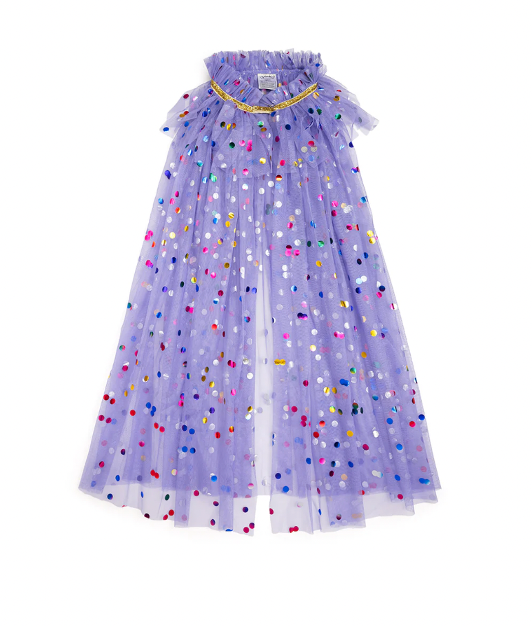 Lavender Confetti Cape