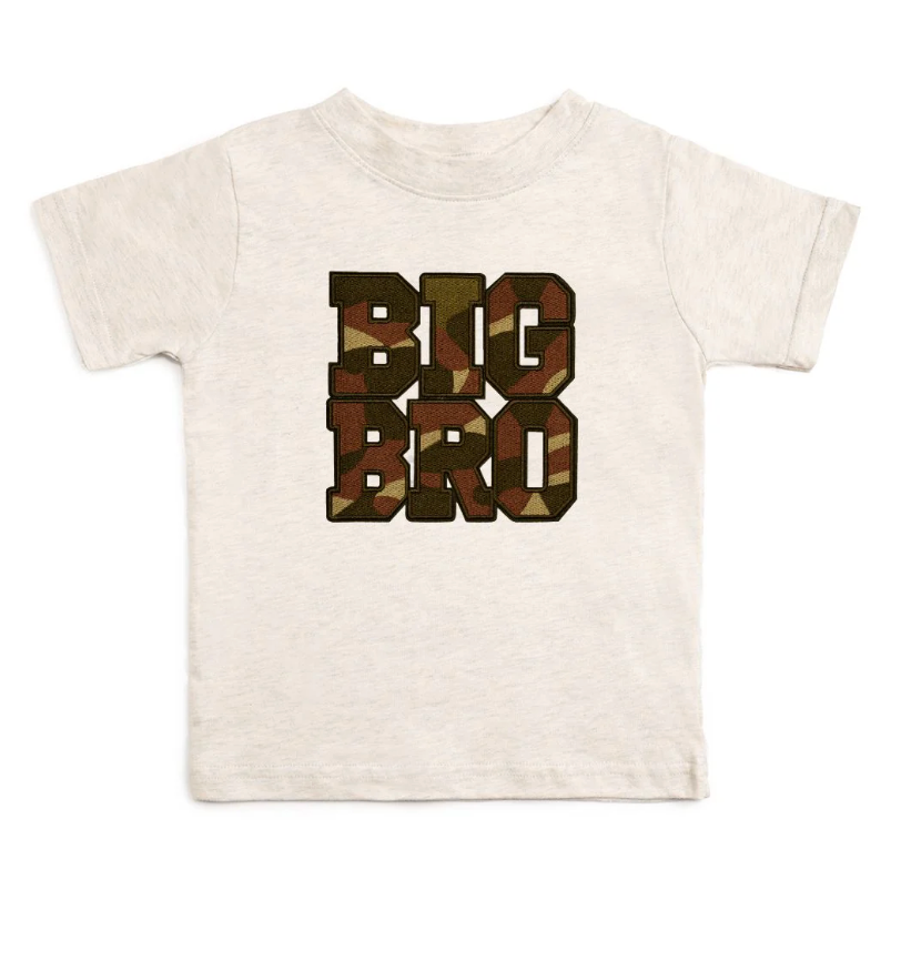 Big Bro Camo Patch Short Sleeve T-Shirt